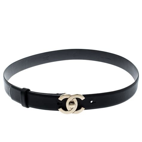 black chanel belt 911 785|Shop Used Chanel Belts .